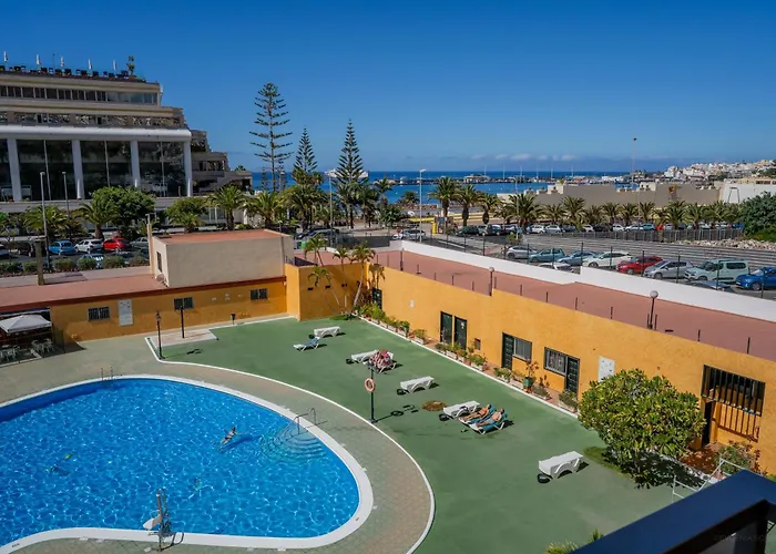 In Cristianos, Tenerife, Canary Islands